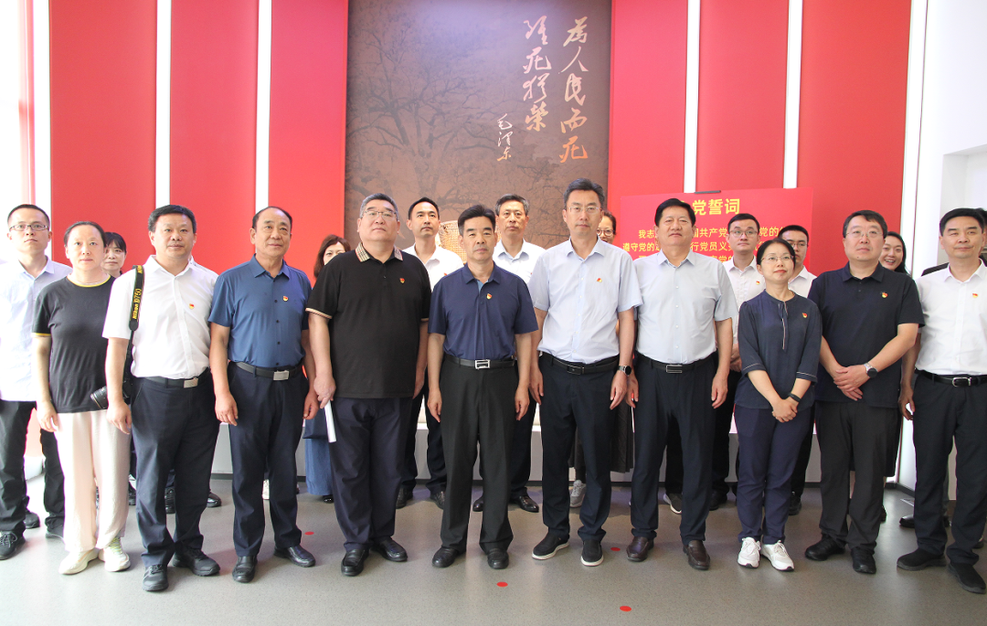 滕和显会长参加党委红色学习活动 感悟焦裕禄精神